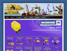 Tablet Screenshot of mechatronicsb.com